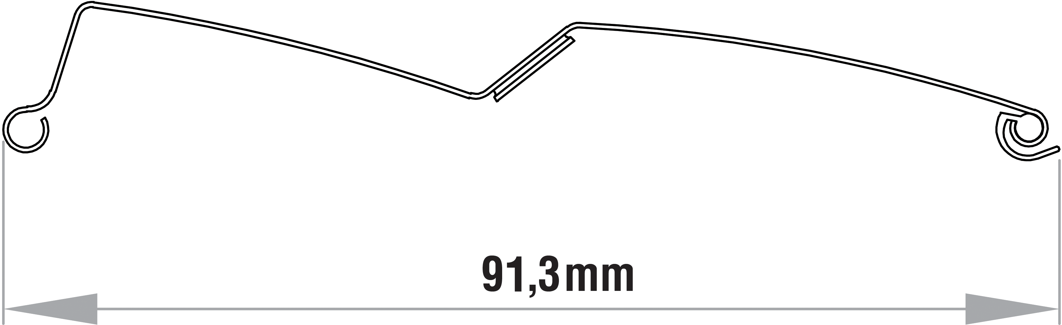 Medle žaluzija ZX90